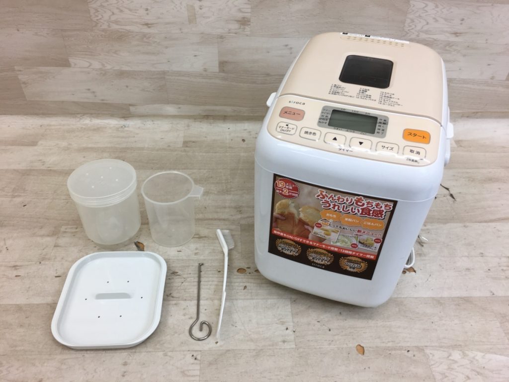 siroca ホームベーカリー おもち 米粉パン ごはんパン 調理器具 キッチン 手作りパン 19メニュー 2013年製 シロカ