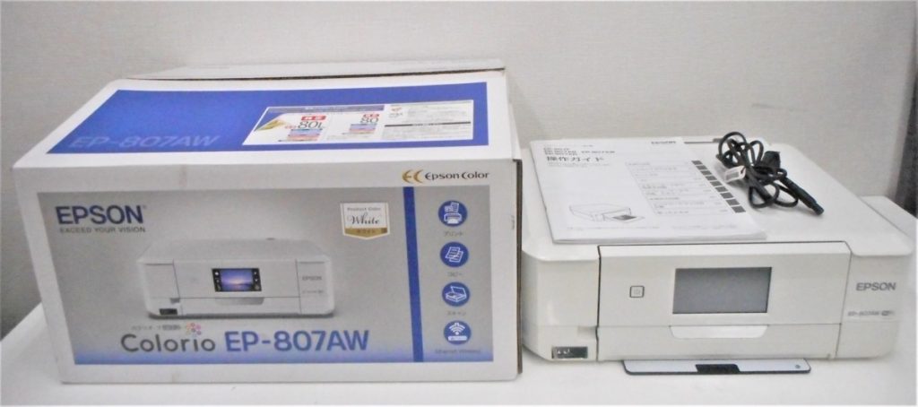 EPSON エプソン プリンター インクジェット 複合機 Colorio EP-807AW