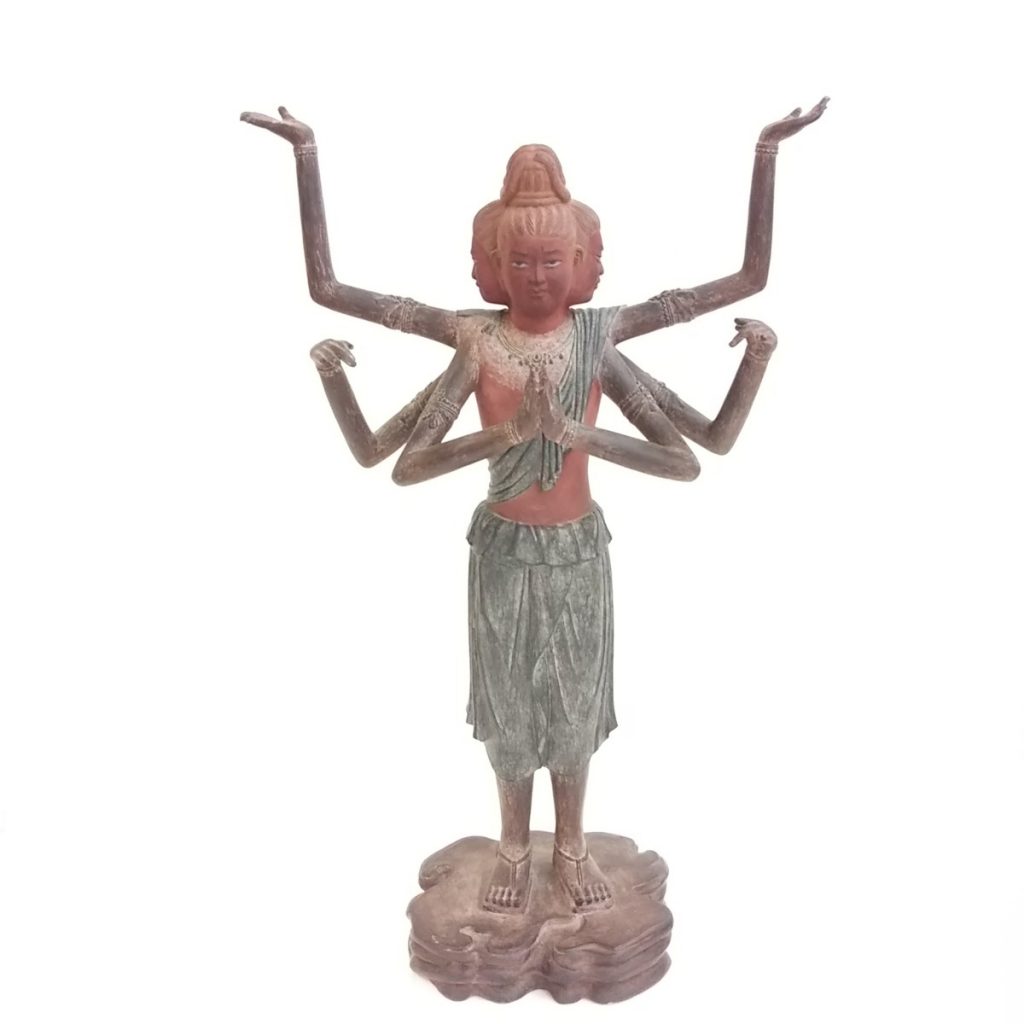 阿修羅像 インテリア オブジェ 置物 現状品