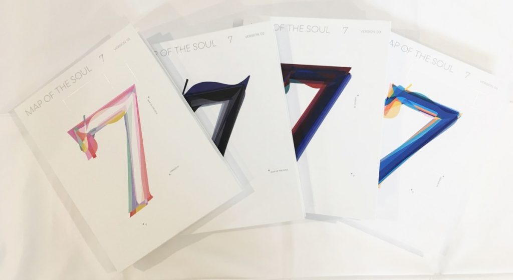 BTS 防弾少年団 MAP OF THE SOUL 7 CD 4形態セット　動作未確認