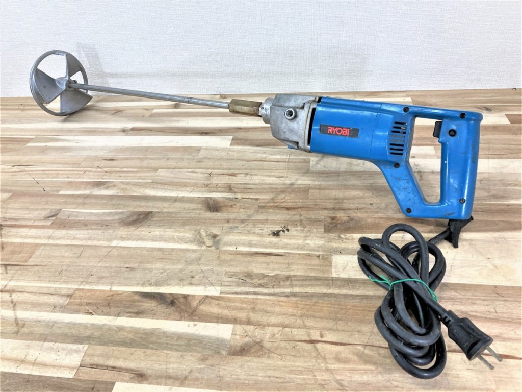 現状品 RYOBI リョービ 2スピードパワーミキサー PMT-1360A