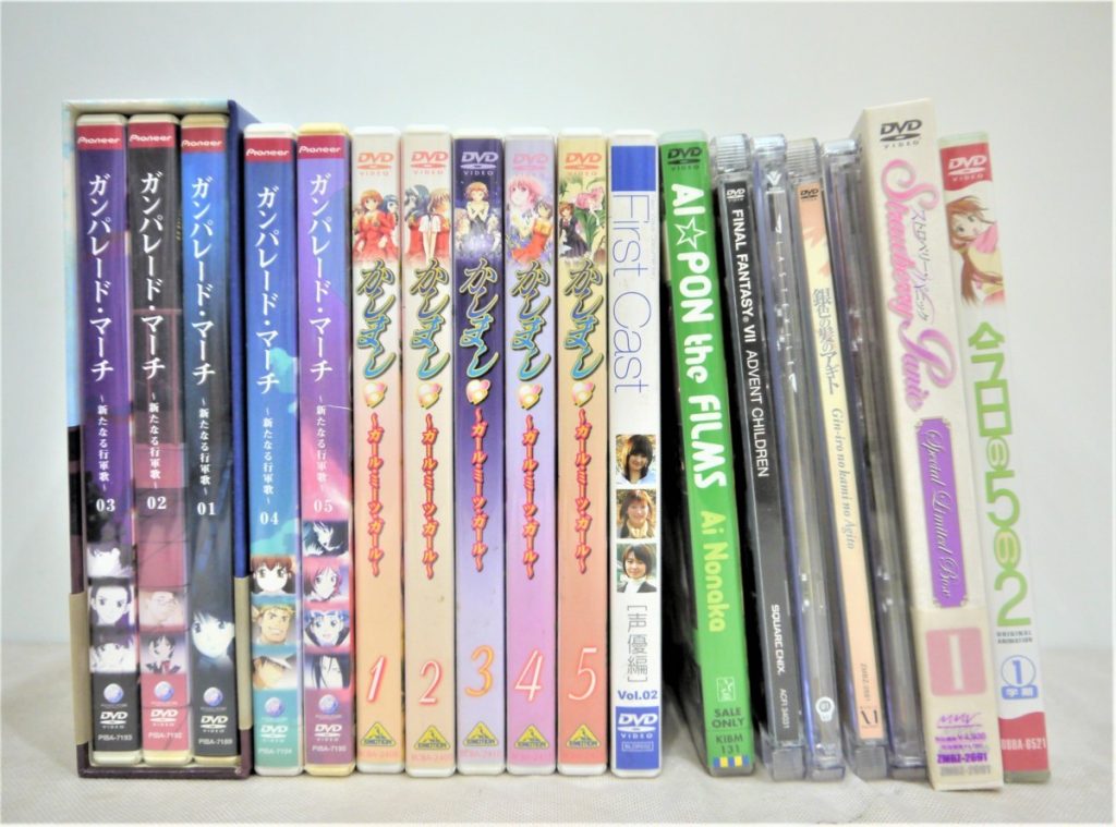 かしまし ガールミーツガール /ガンパレード・マーチ/ストロベリーパニック1巻 初回限定版 特典付き 等 DVD まとめ売り