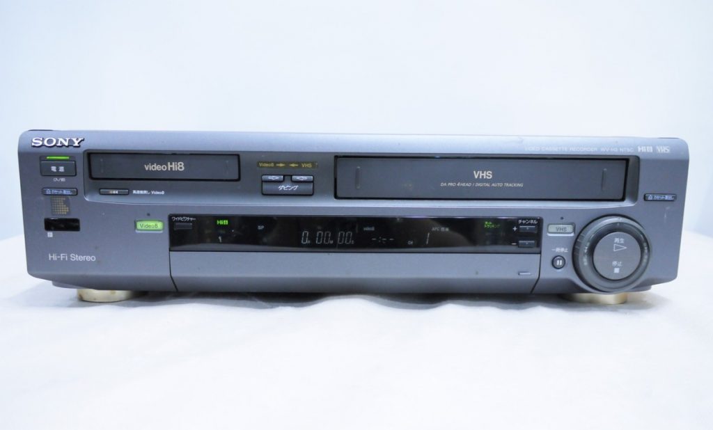 SONY　Hi8　VHSビデオデッキ WV-H3