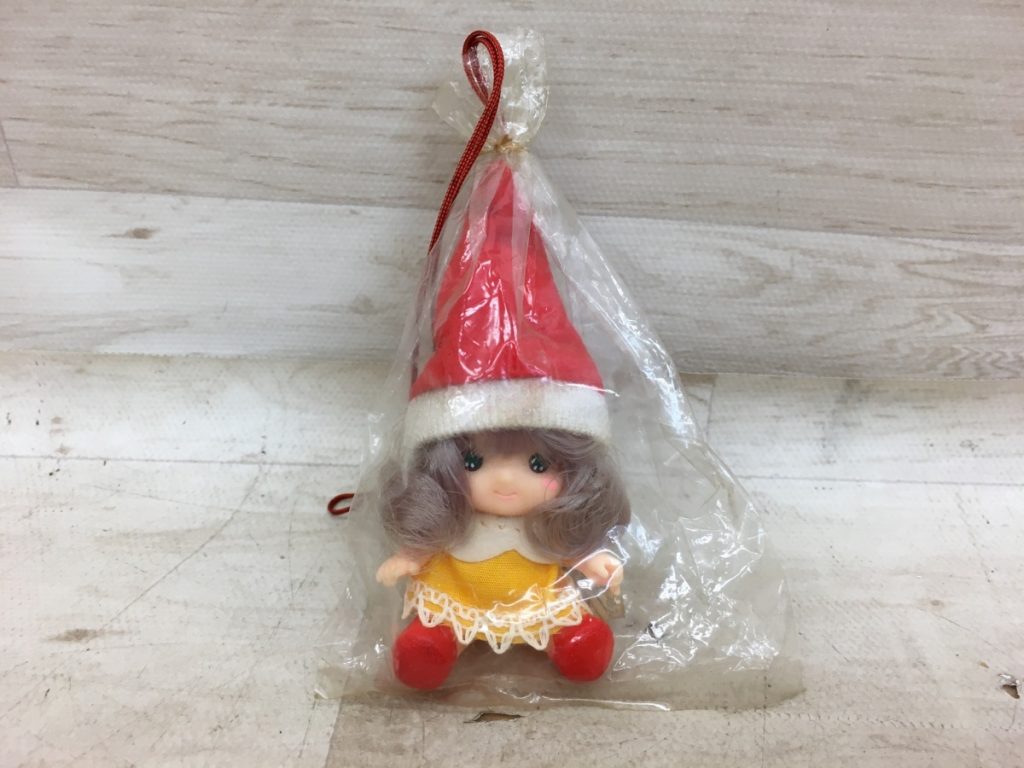 とんがり帽子のメモル ぬいぐるみ キーホルダー 約9cm 1984 希少 レア 元袋付き 現状品