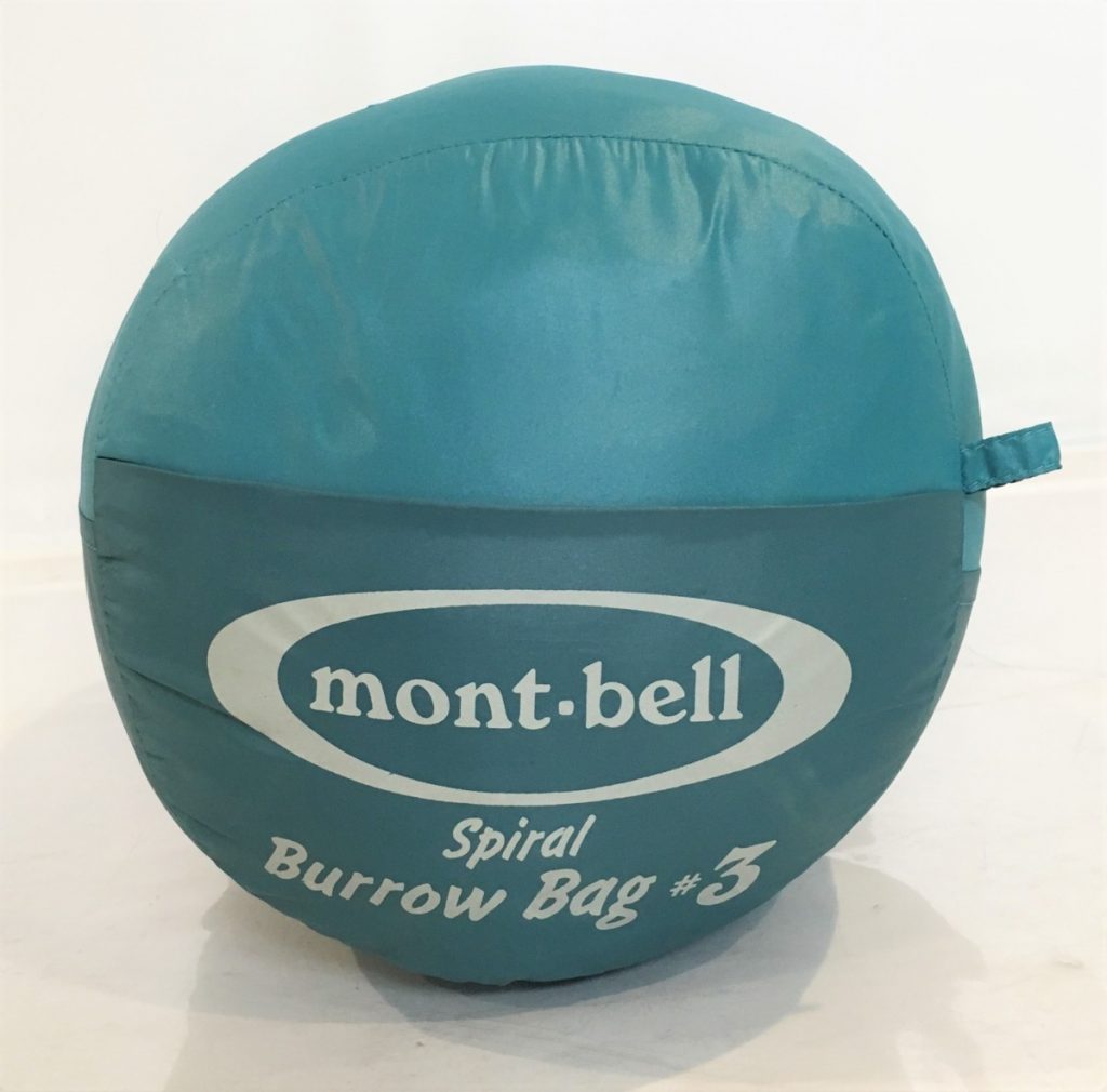 mont-bell　モンベル　スパイラル バロウバッグ#3 R/ZIP
