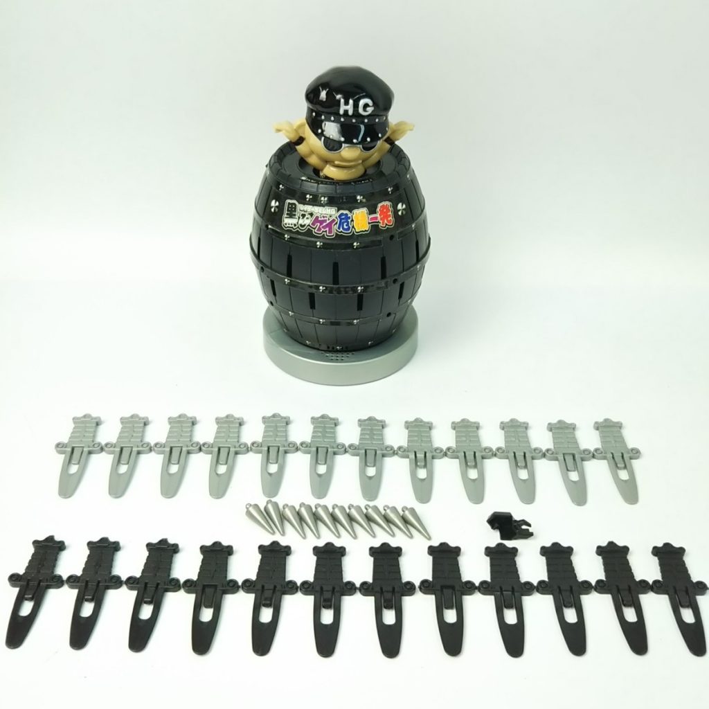 通電OK!!レア!!黒ひゲイ危機一発 レイザーラモンHG 黒ひげ危機一発 現状品