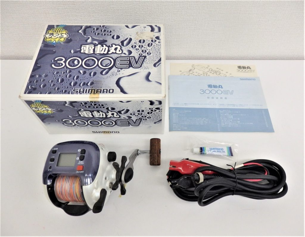 SHIMANO シマノ 電動丸 3000EV デジタナSLS 動作未確認 電動リール 船釣 釣具 釣り具 部品抜き