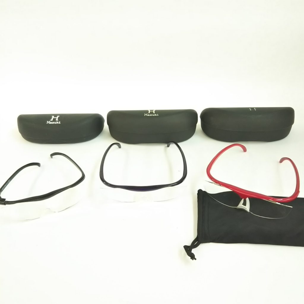 ハズキルーペ 3点まとめて 老眼鏡 拡大鏡 現状品