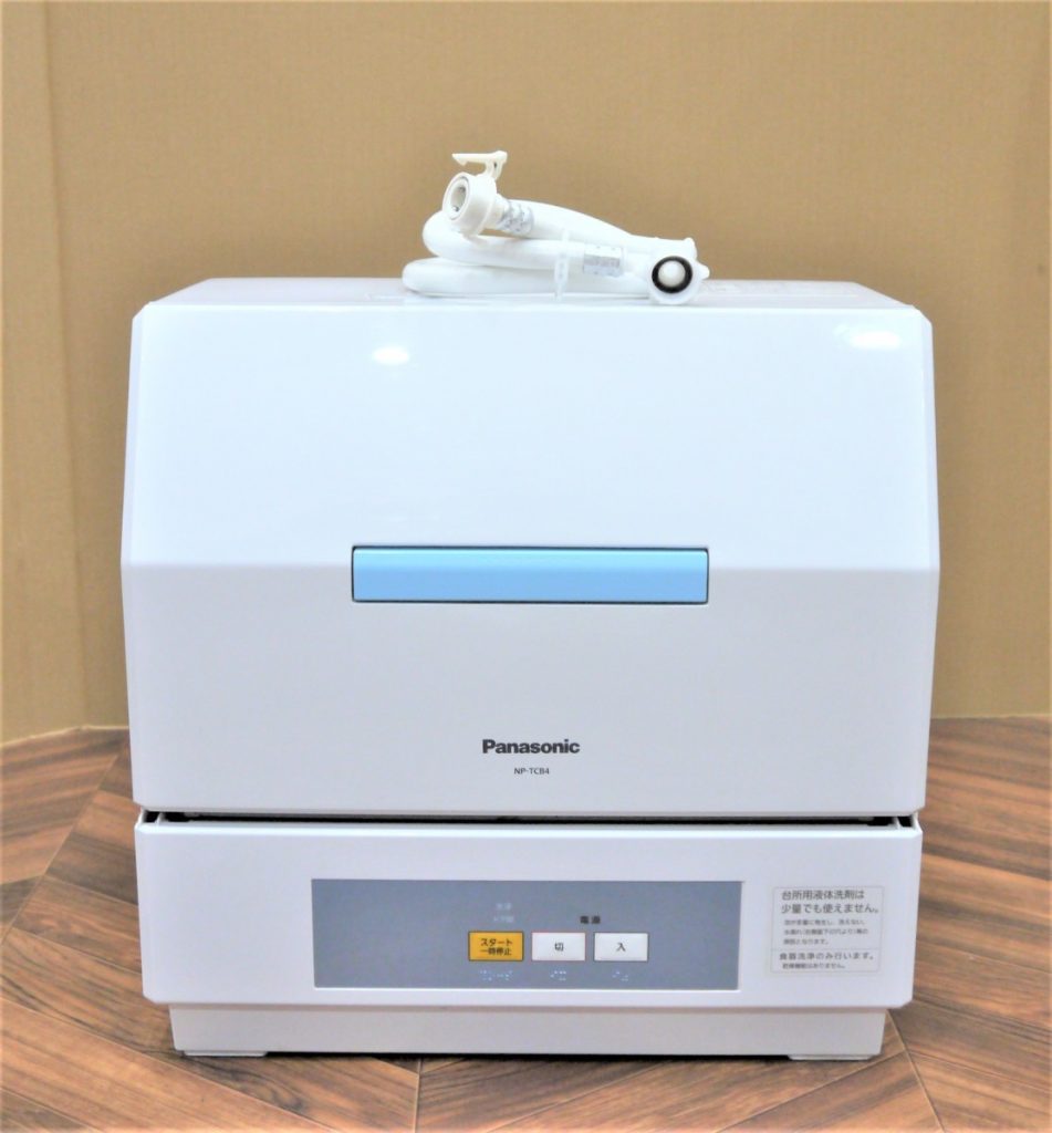 簡易動作のみ Panasonic 食器洗い機 NP-TCB4-W ホワイト パナソニック 2018年製