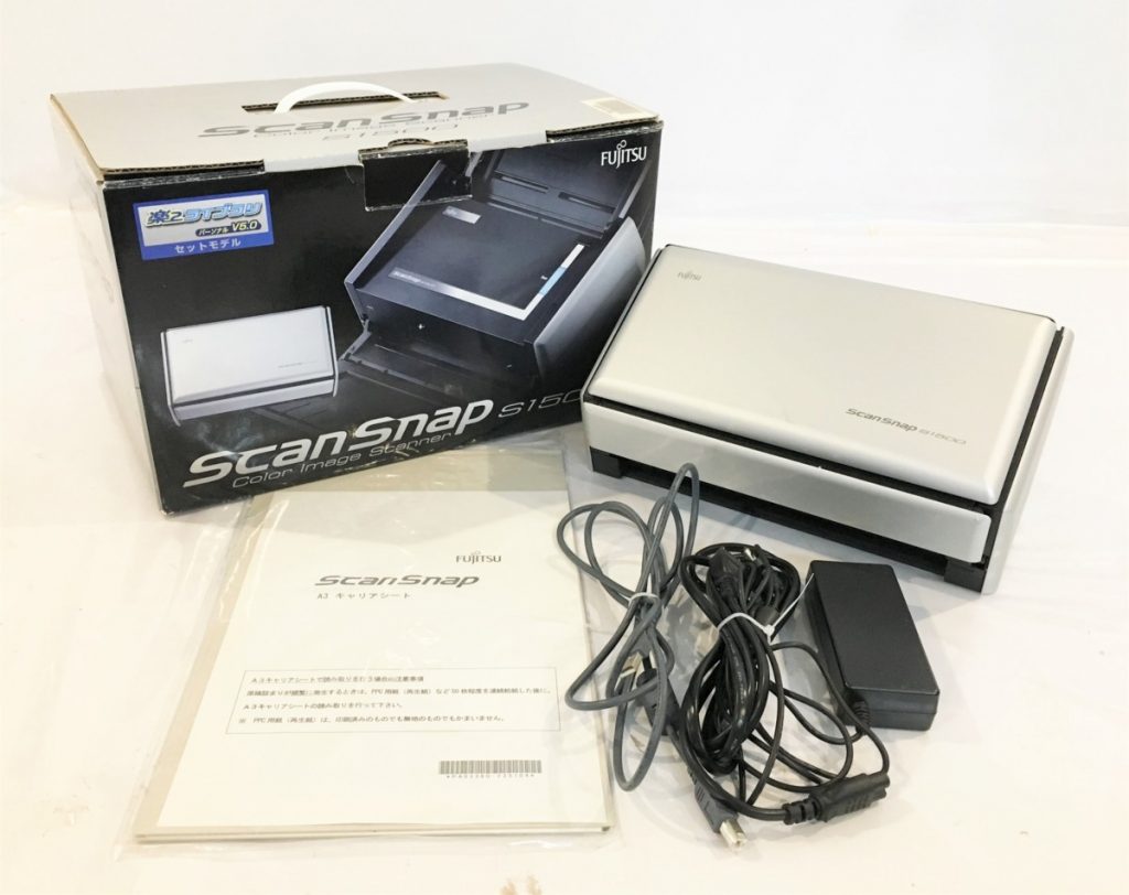 FUJITSU 富士通 ScanSnap スキャンスナップ S1500　通電確認済み