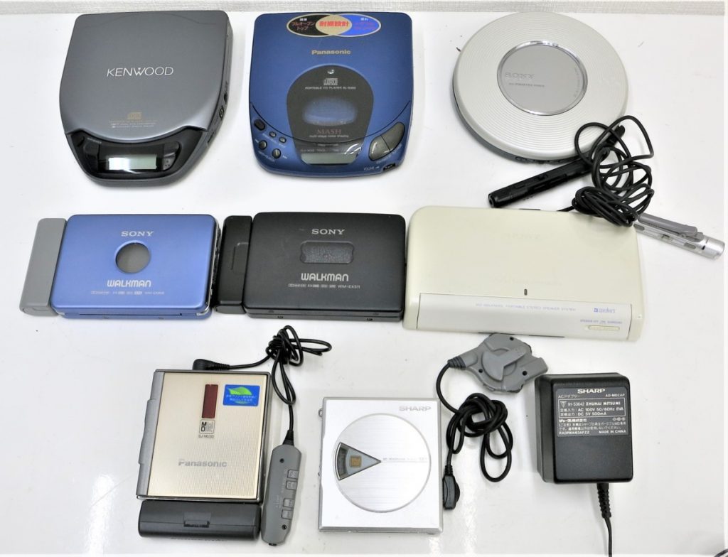 CDウォークマン CDプレイヤー MDウォークマン カセットプレイヤー 8点 まとめ売り ソニー Panasonic など