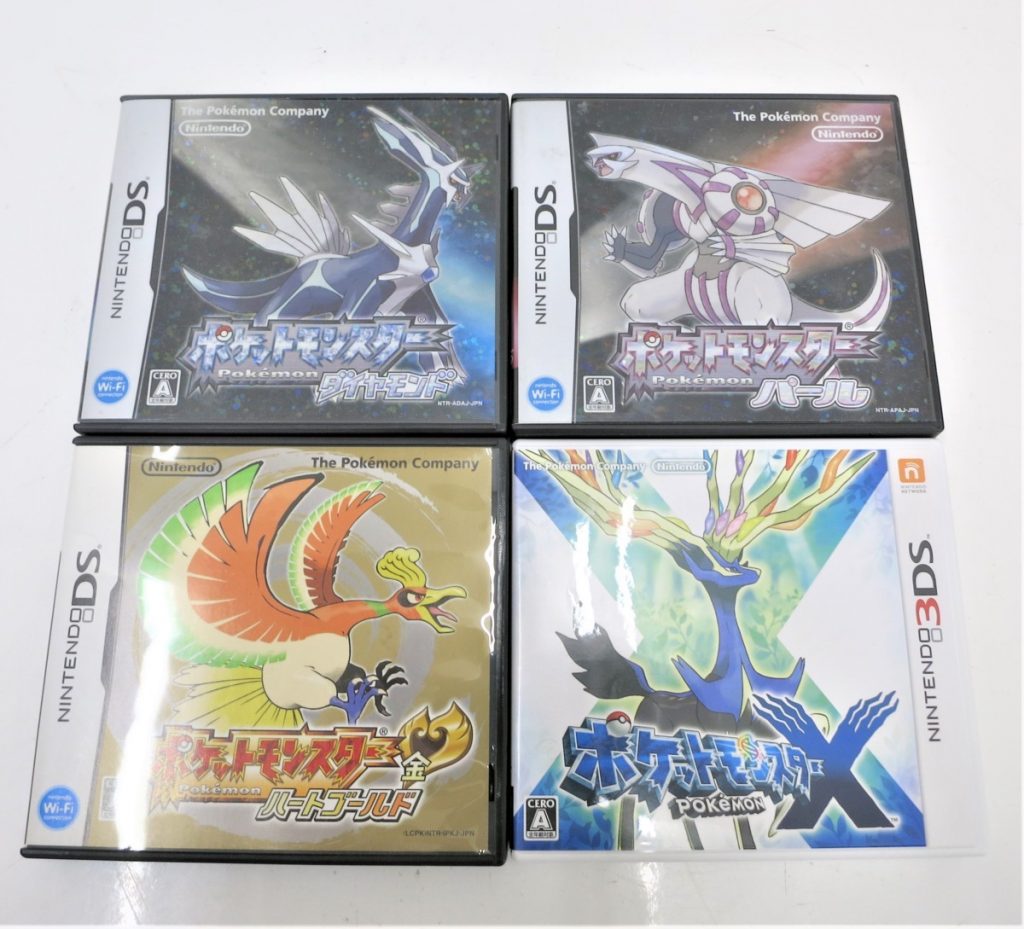 Nintendo 任天堂 DS 3DS ポケットモンスター 4点まとめ売り