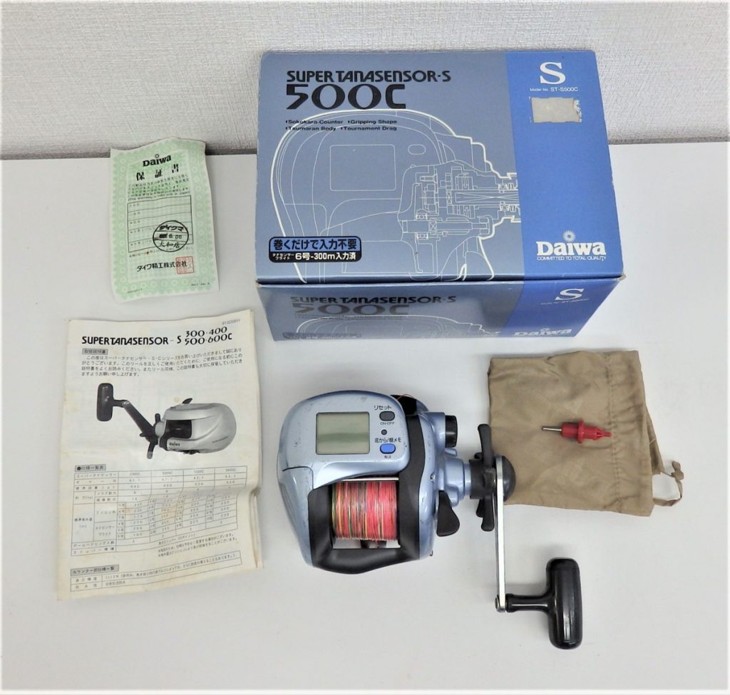 ダイワ DAIWA SUPER TANASENSOR-S 500C スーパータナセンサー 部品抜き 要ボタン電池交換