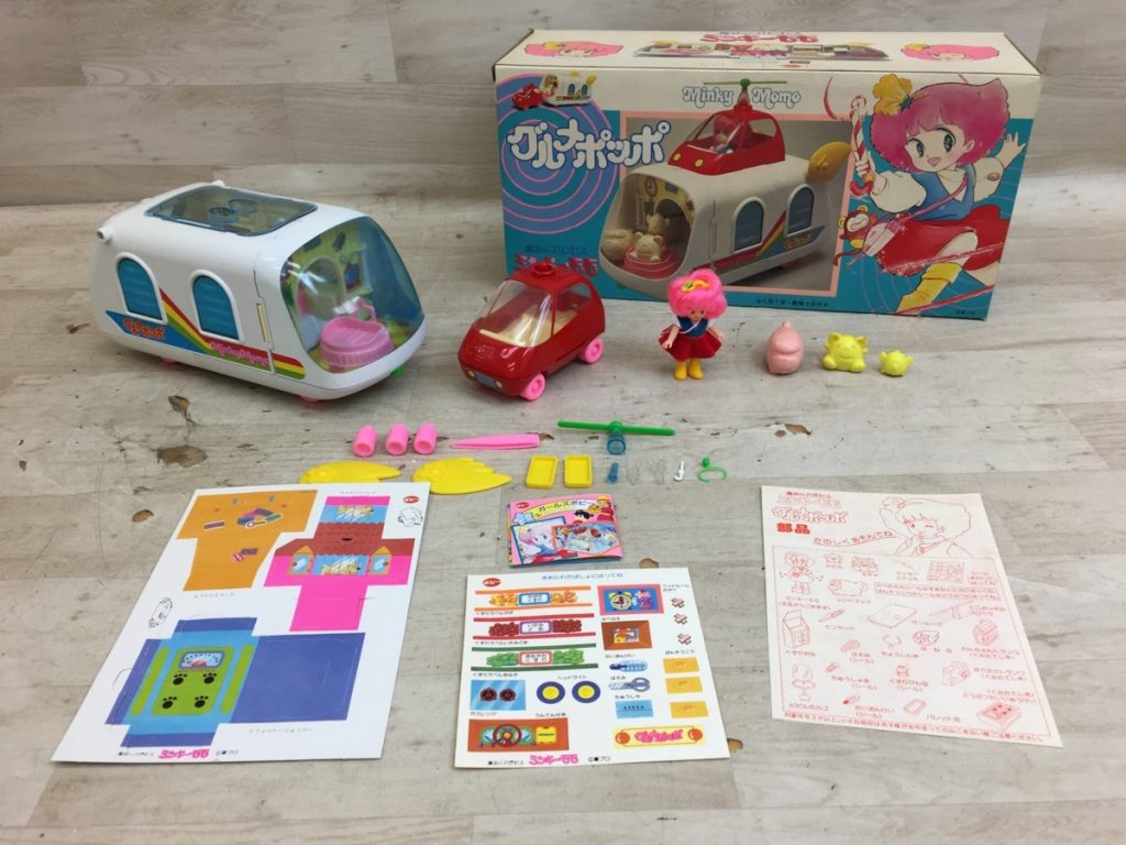 ポピー 魔法のプリンセス ミンキーモモ グルメポッポ 人形 ソフビ Minky Momo 当時物 レア