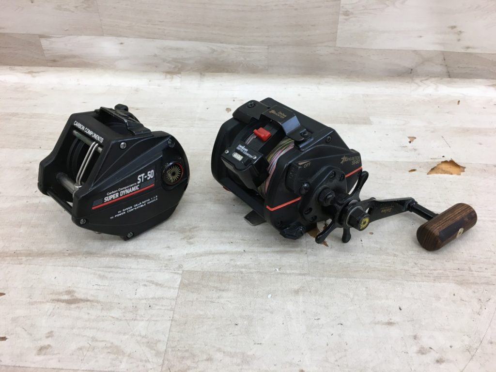 Daiwa リール 2点セット SUPER DYNAMIC ST-50 棚 HUNTER SS-60 カウンター付き 魚 フィッシング ダイワ