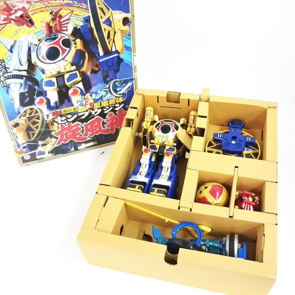 DX超合金 GD-42 忍風合体 旋風神 センプウジン 現状品