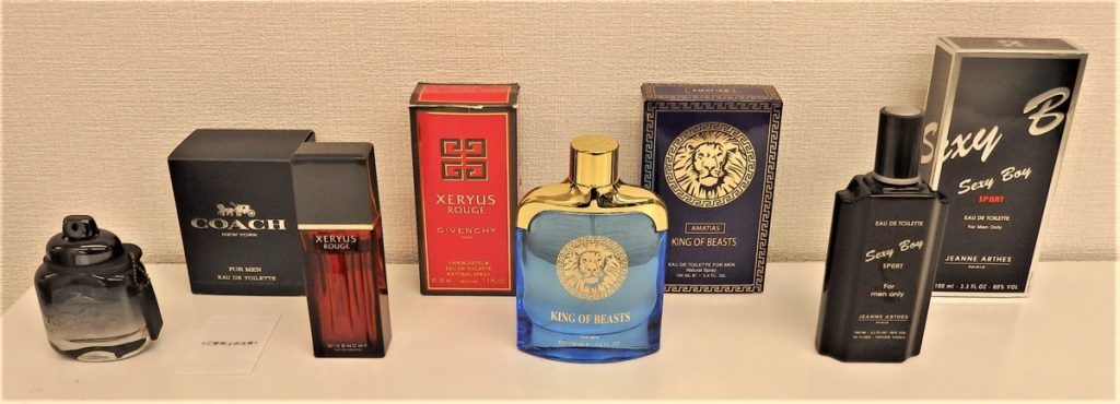 香水4本セット ジバンシイ ジバンシー GIVENCHY XERYUS ROUGE ＆ COACH ＆ AMATIAS ＆ JEANNE ARTHES