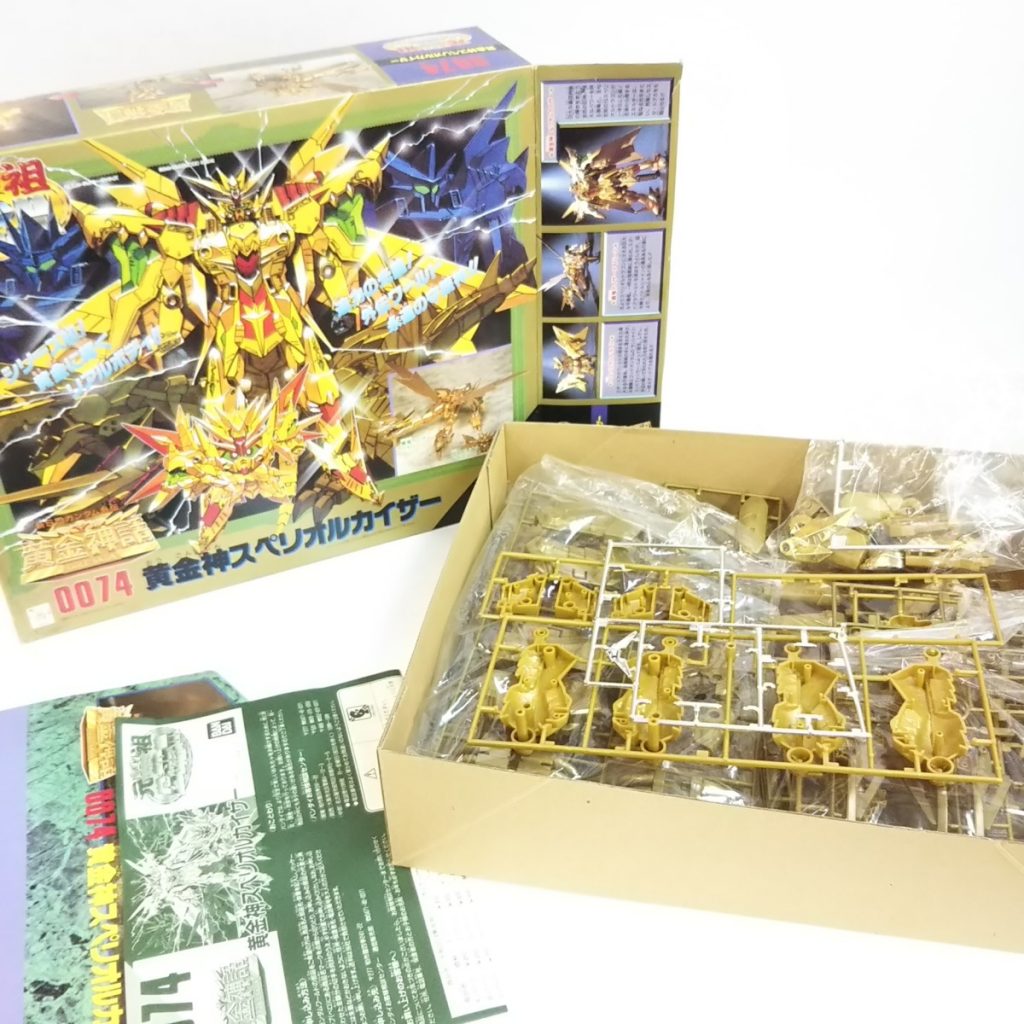 ジャンク 未組立 バンダイ 黄金神 0074 スペリオルカイザー 新SDガンダム外伝 訳アリ 現状品