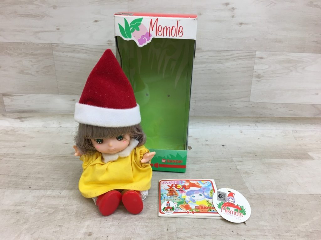 バンダイ とんがり帽子のメモル 1/1メモル人形 黄色 1984 希少 レア レミー事業部 経年劣化あり 現状品