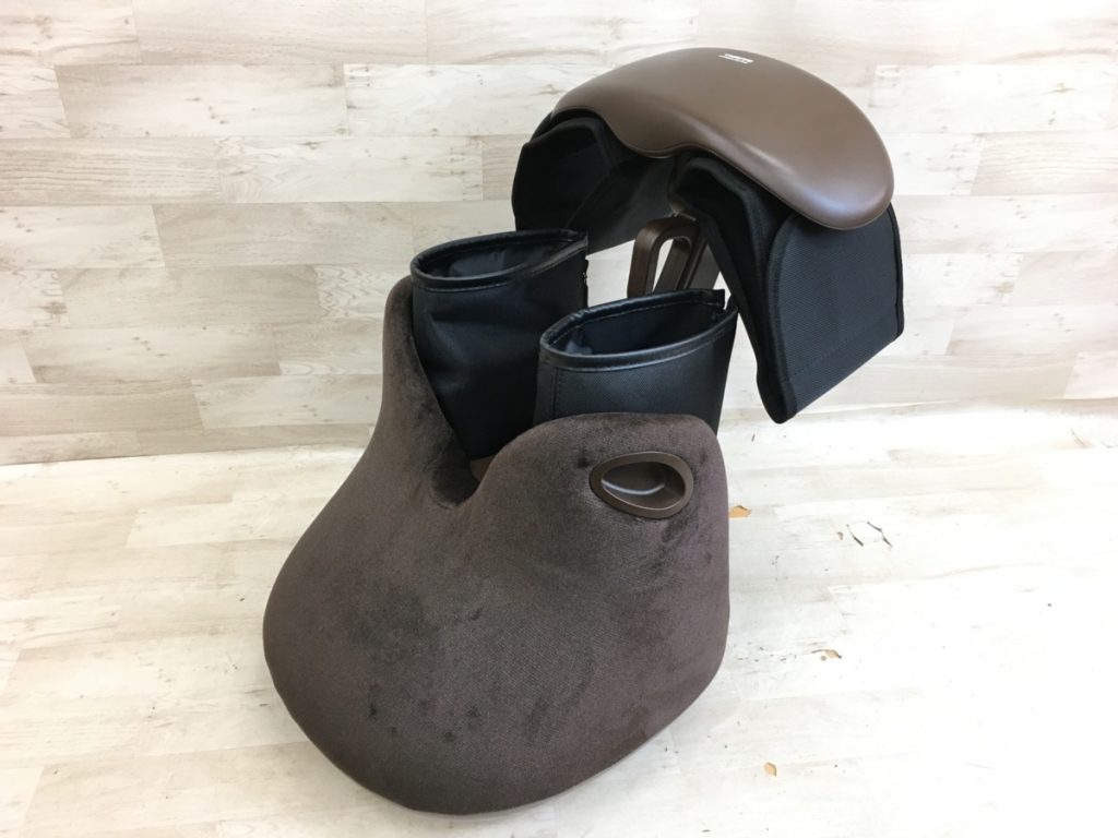 THRIVE PREMIUM フットマッサージャー MD-8765 ブラウン 家庭用エアマッサージ器 スライヴ プレミアム スライブ