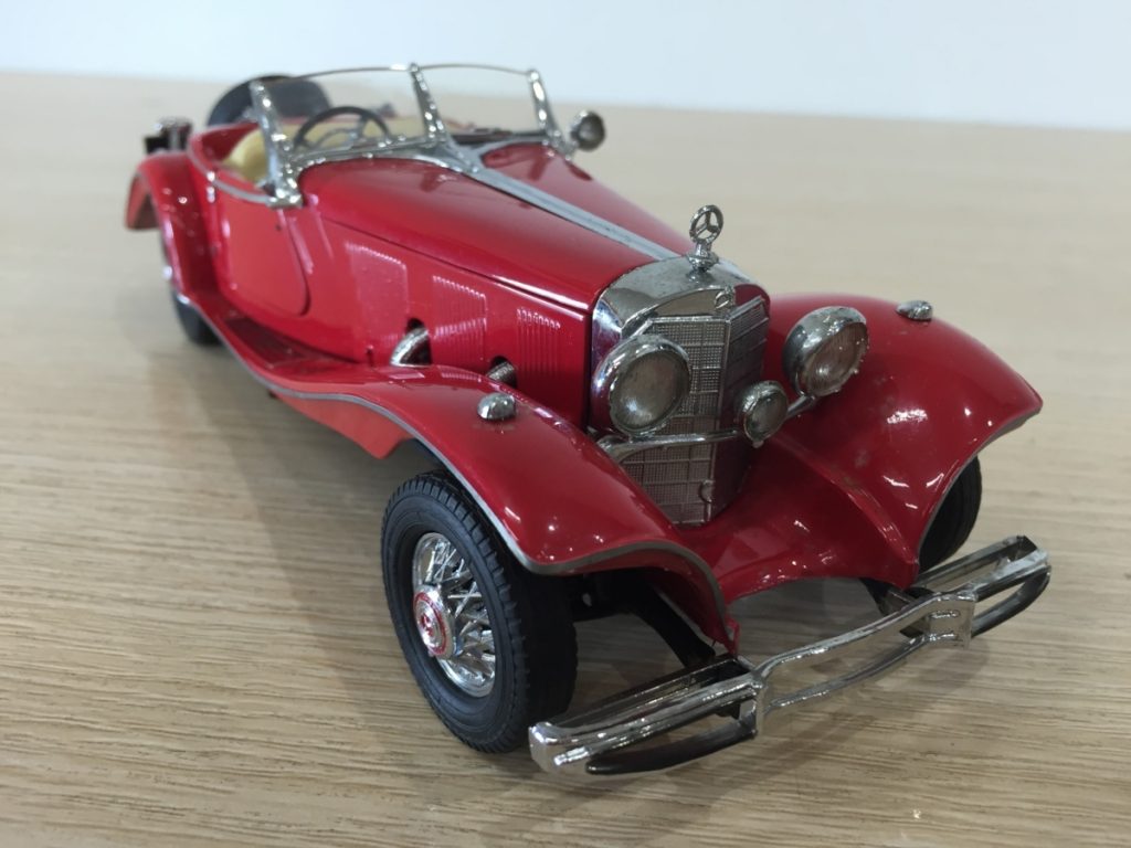 フランクリンミント FRANKLIN MINT 1/24 メルセデス 500K スペシャル・ロードスター 欠けあり