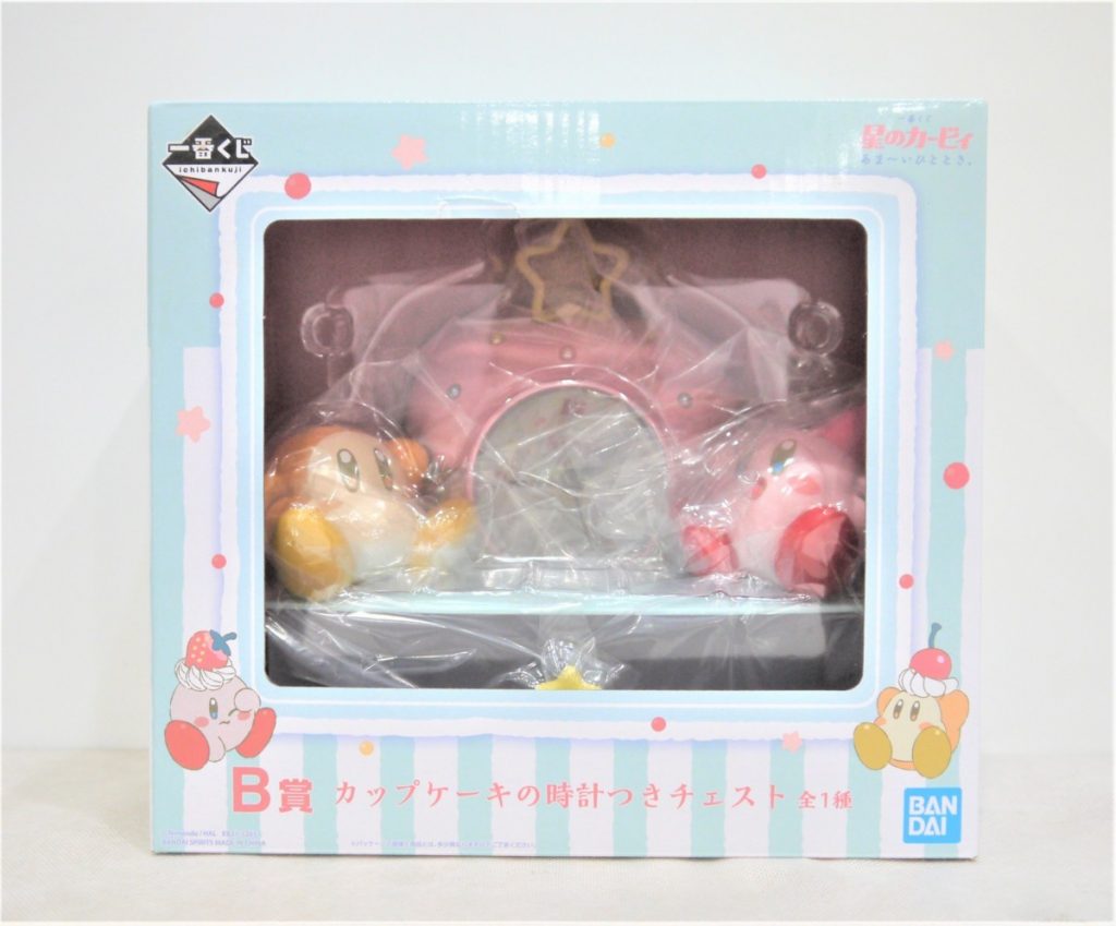 一番くじ 星のカービィ あま～いひととき B賞 カップケーキの時計つきチェスト