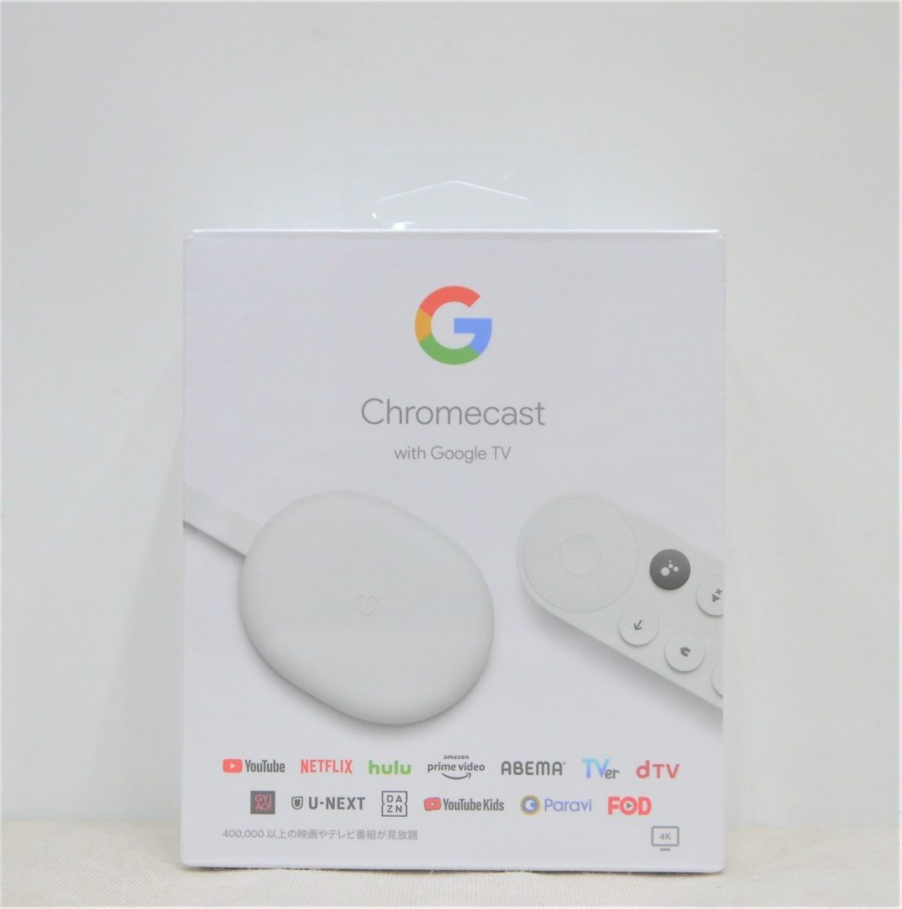 Google Chromecast with Google TV GA01919-JP Snow ホワイト