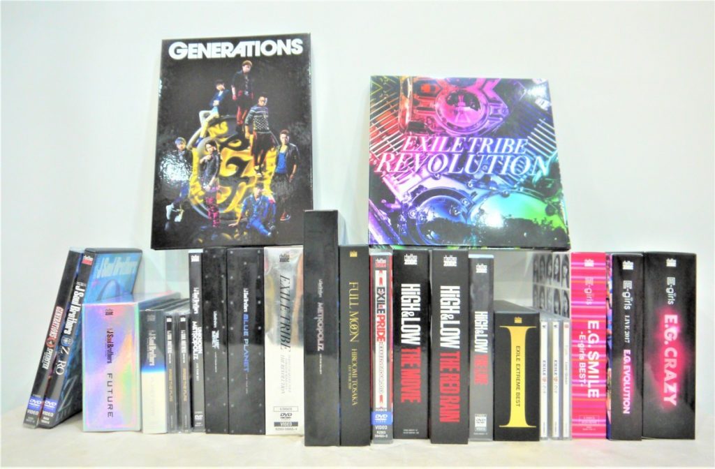 GENERATIONS/EXILE/三代目JSB/E-girls DVD・CD まとめ売り セット
