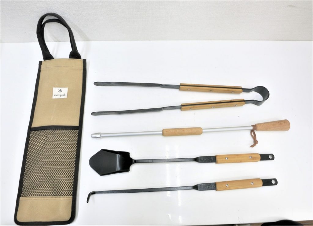 snow peak スノーピーク 焚火ツールセット 3点セット 他1点