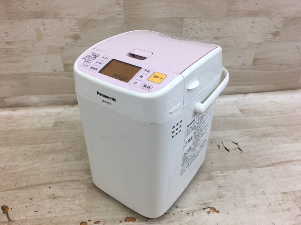 Panasonic ホームベーカリー SD-BH105 1斤タイプ 2013年製 白×ピンク パナソニック