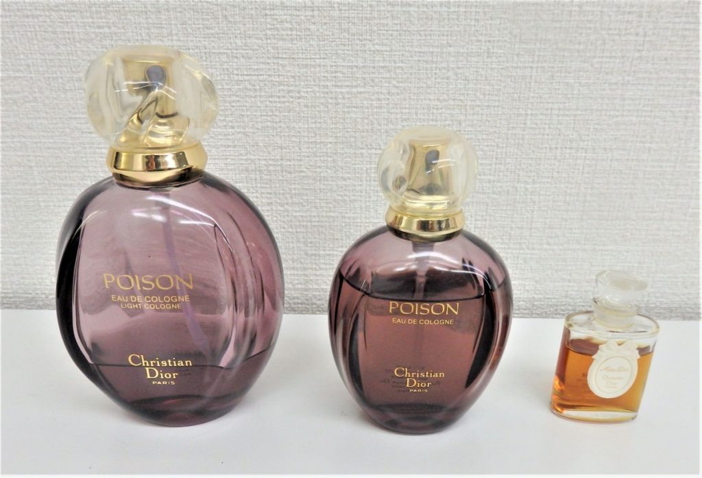 箱無香水3個セット Christian Dior クリスチャンディオール POISON プワゾン 100ml 3.4 US.FL.OZ.＆50ml 1.7＆7.5ml 0.25