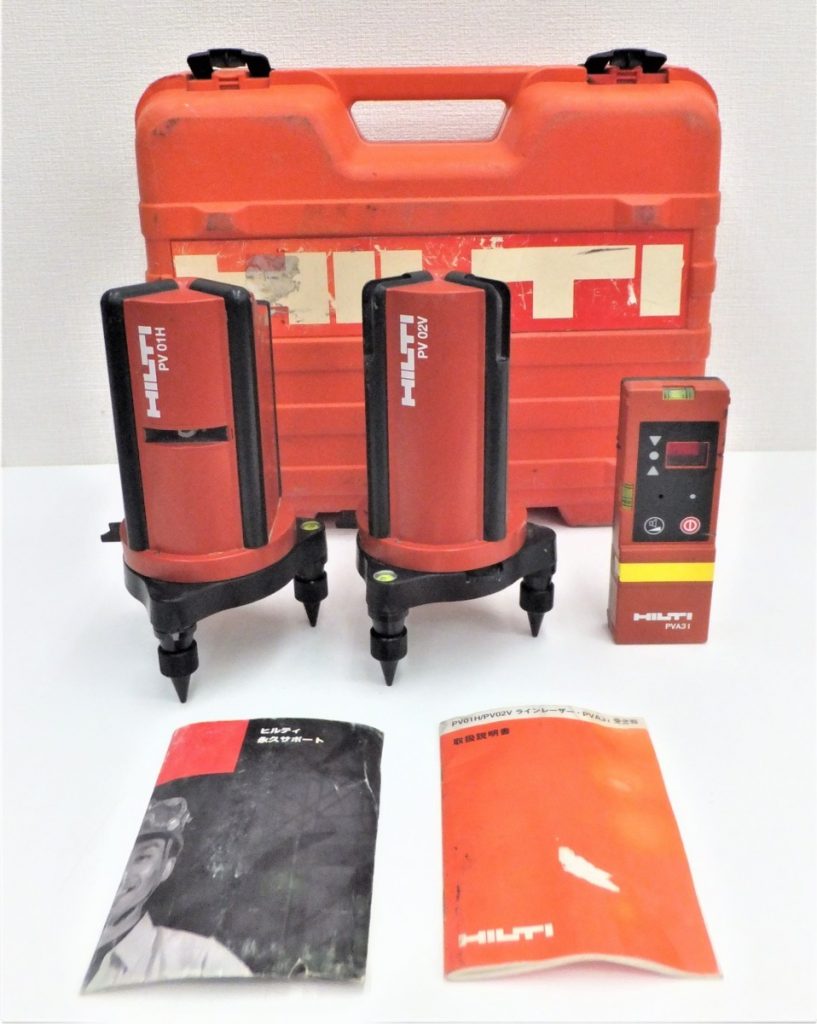 HILTI ヒルティ レーザー PV01H PV02V 子機PVA31