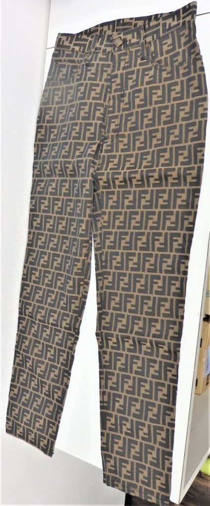 未使用＆比較的美品レディース３点セット FENDI JEANS フェンディ ズッカ柄 ストレートパンツ 29inch MADE IN ITALY ＆2点