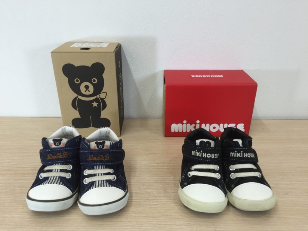 MIKIHOUSE ミキハウス DOUBLE.B シューズ 2個セット