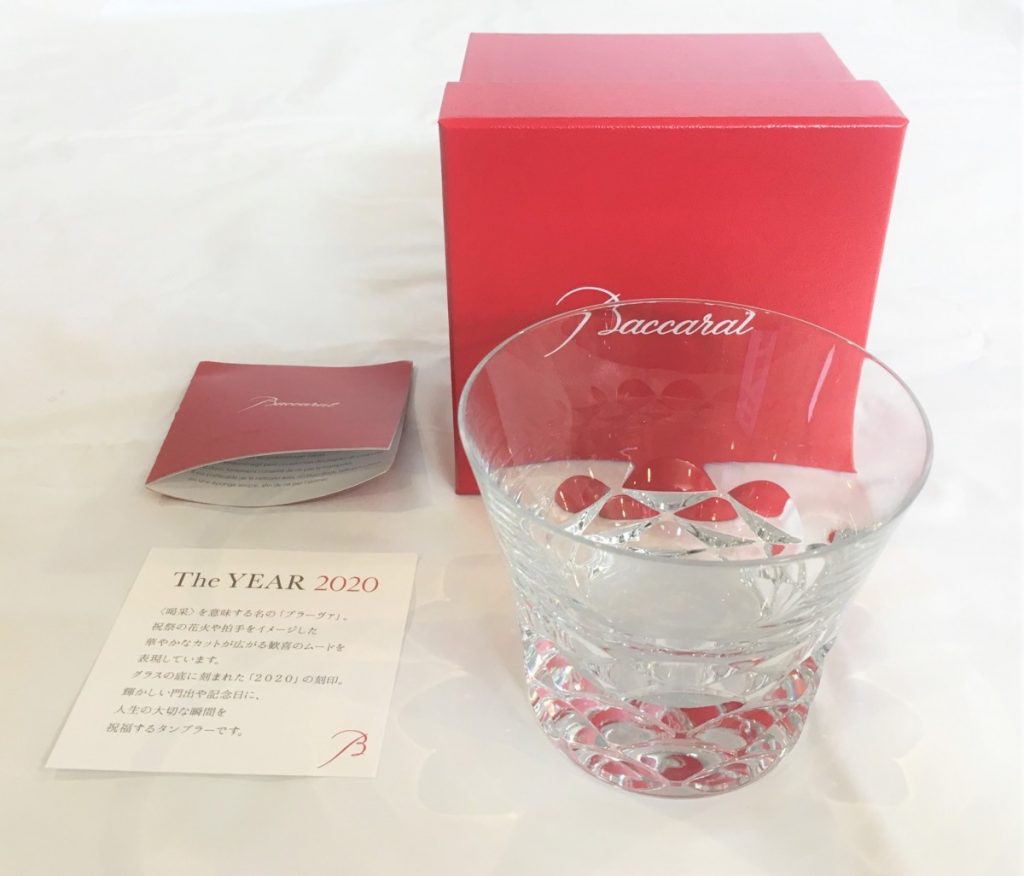 Baccarat バカラ The YEAR 2020 グラス ブラーヴァ イヤータンブラー 1客