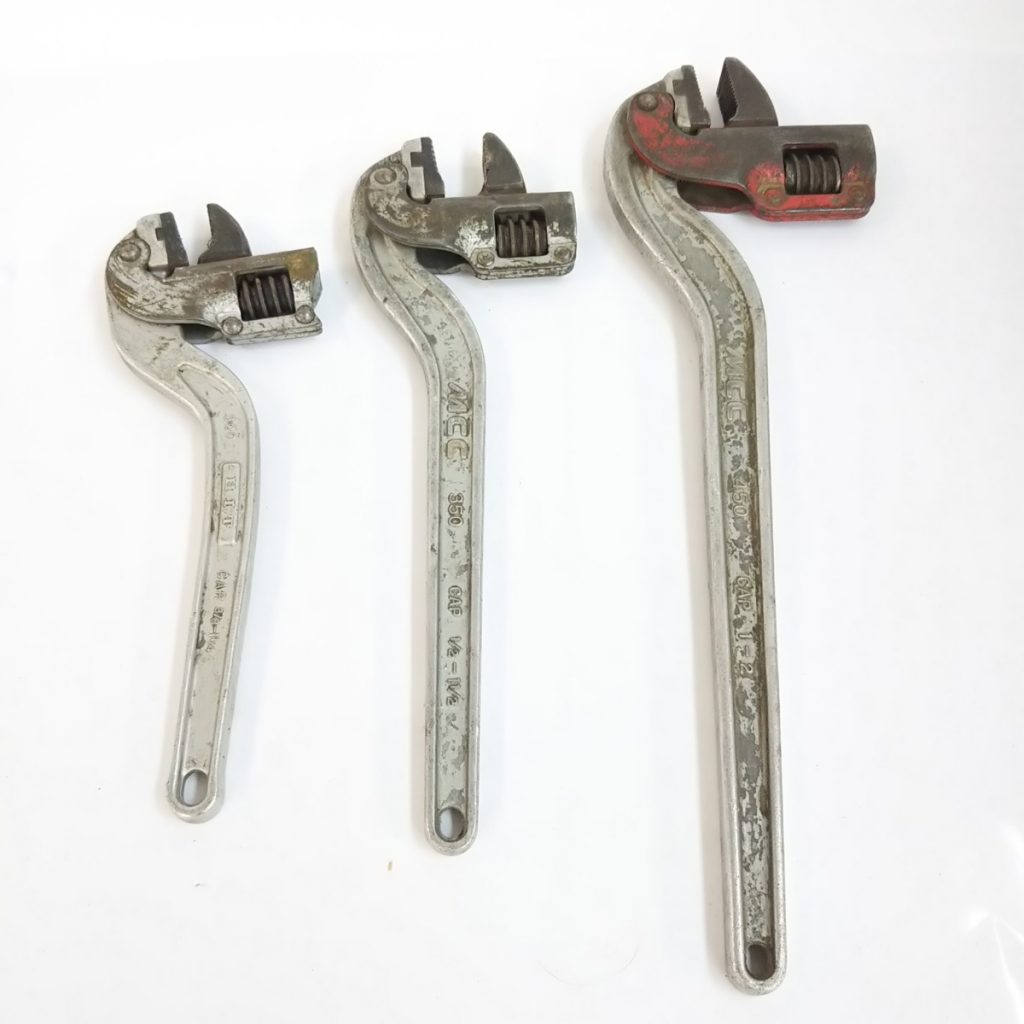 パイプレンチ 450/350/300mm まとめて HIT/MCCなど 工具 現状品