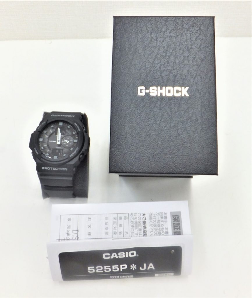 CASIO カシオ G-SHOCK ジーショック 腕時計 5255P JA 黒