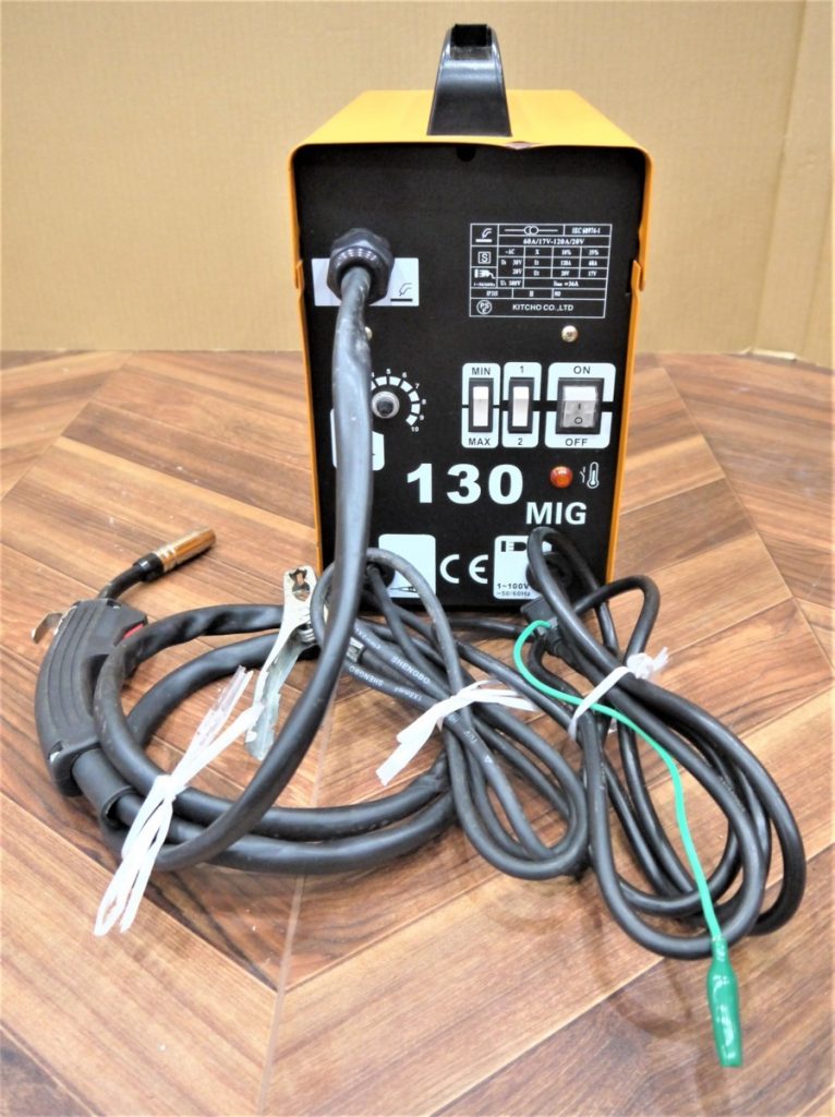 KITCHO 半自動溶接機 アーク溶接機 ノンガス 130MIG 100V IEC60974-1