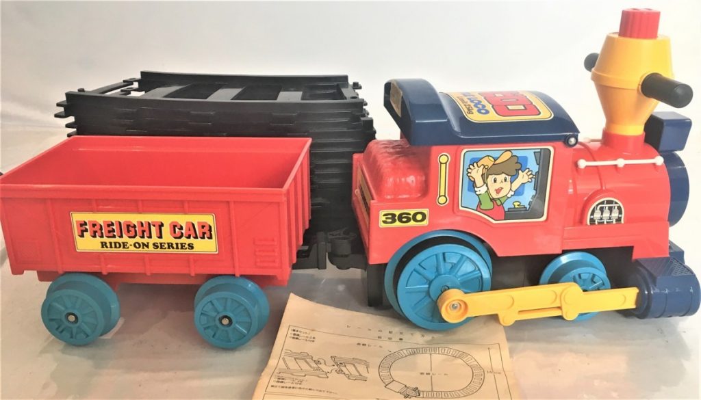 乗用玩具 チビロコ LITTLE LOCO 機関車 線路