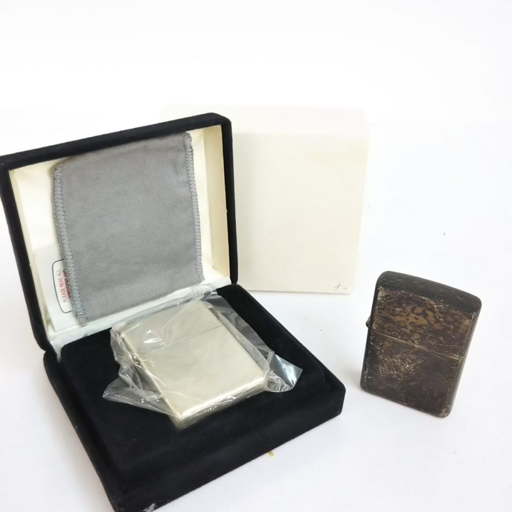 Zippo ジッポー ライター 2点まとめて 喫煙 現状品