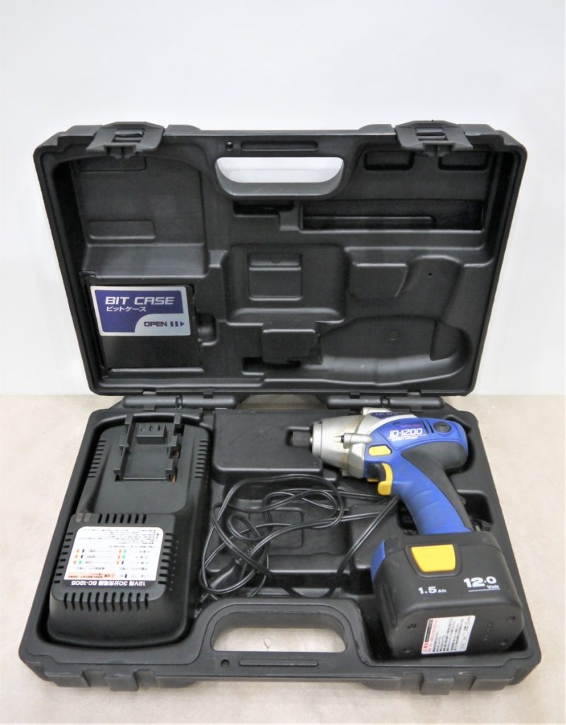 動作OK EARTH MAN アースマン 12V インパクトドライバー ID-1200 充電器 BC-1205