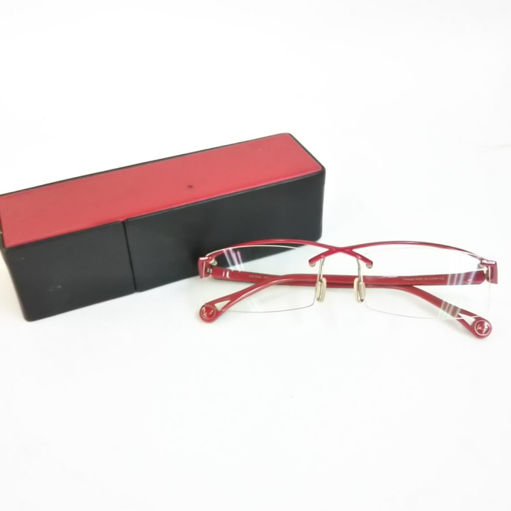 ken okuyama ケンオクヤマ 眼鏡 KO-209 55□17-135 COL.2A 度入り メガネ めがね ケース入り 現状品