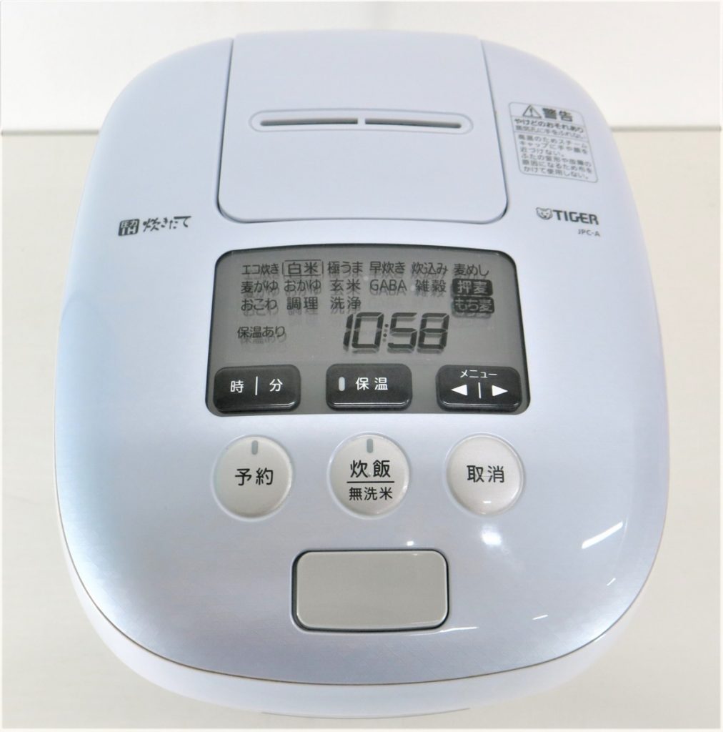 TIGER タイガー 圧力IH炊飯器 2018年製 JPC-A102