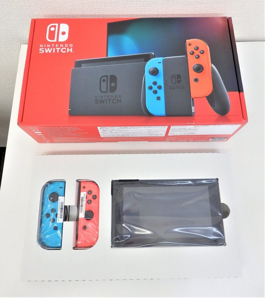 ニンテンドースイッチ本体 Nintendo Switch ネオンブルー ネオンレッド 任天堂 動作確認済み 印無し HAD-S-KABAA