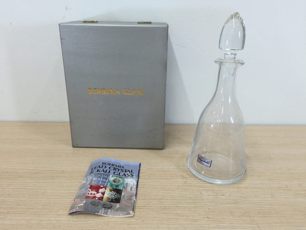BOHEMIA GLASS ボヘミアングラス KA809/500D デカンタ