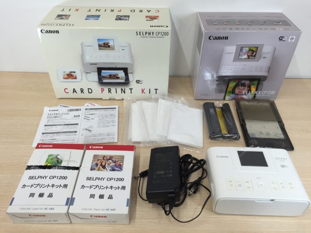 Canon キヤノン SELPHY CP1200 ホワイト コンパクトフォト プリンター