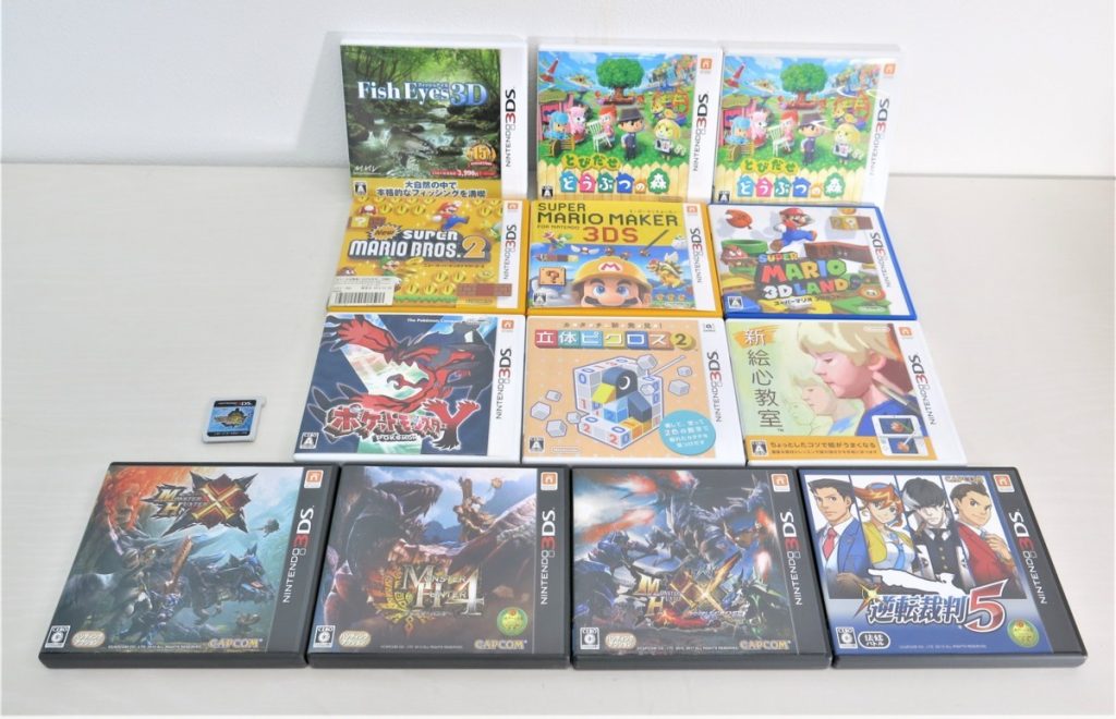 任天堂3DS DSカセット とびだせどうぶつの森 POKEMON テトリス など