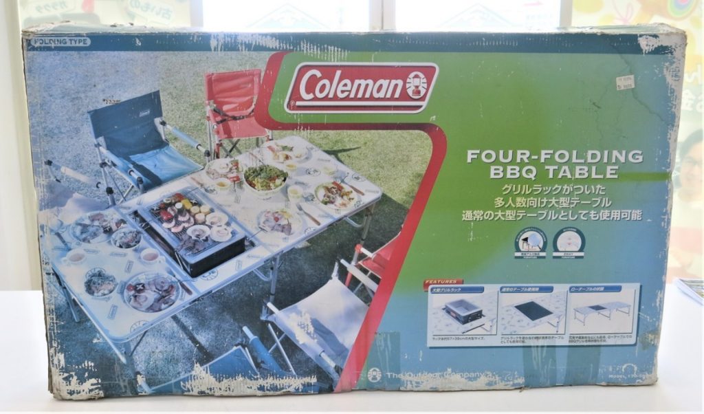Coleman コールマン FOUR-FOLDING BBQ TABLE