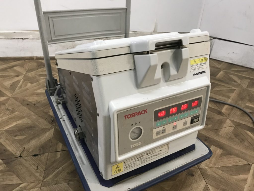 TOSEI V-305GⅡ TOSPACK 自動真空包装機 トスパック V-305G-2型 1998年製 現状品