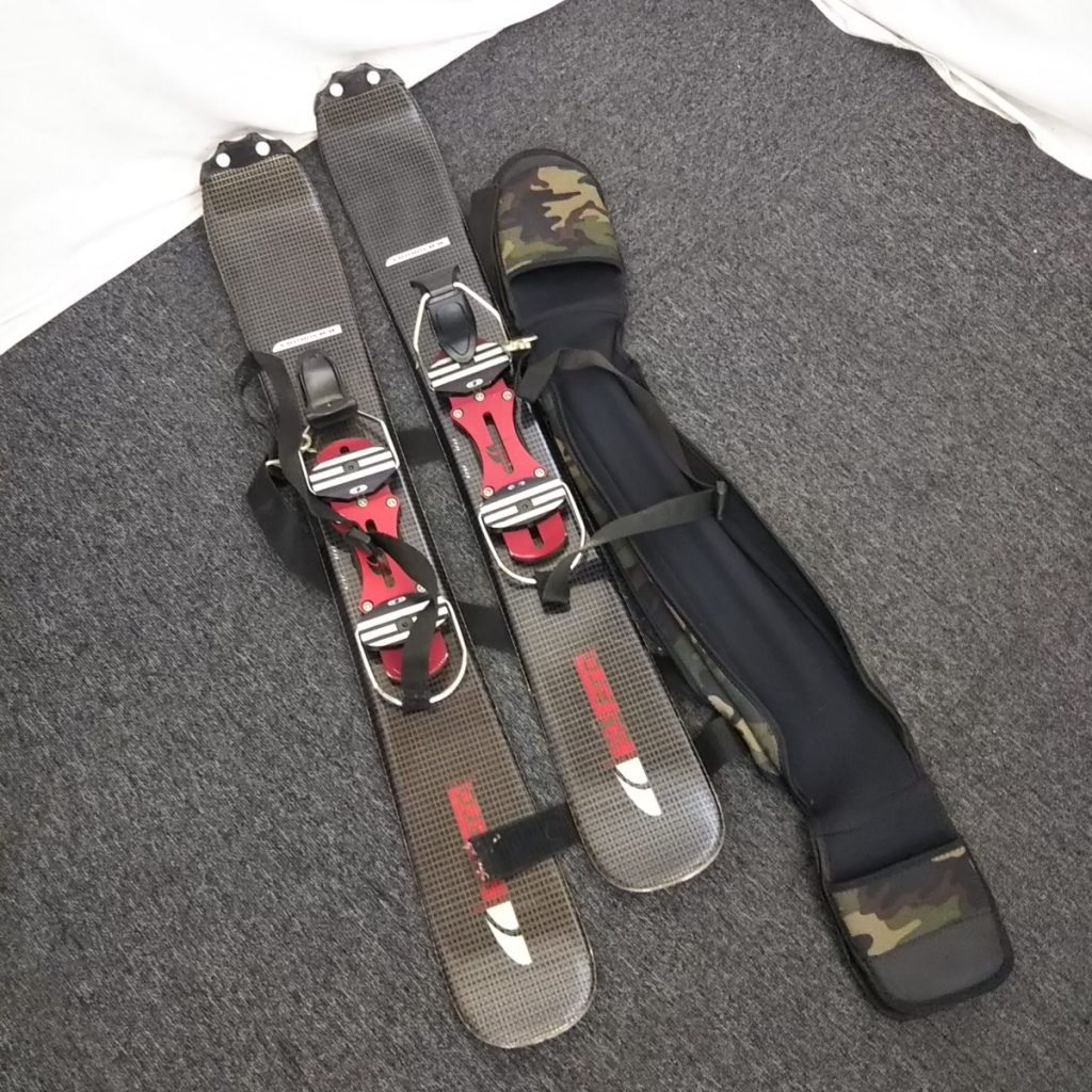 SALOMON サロモン ショートスキー フランス K237 4742 ケースつき 現状品